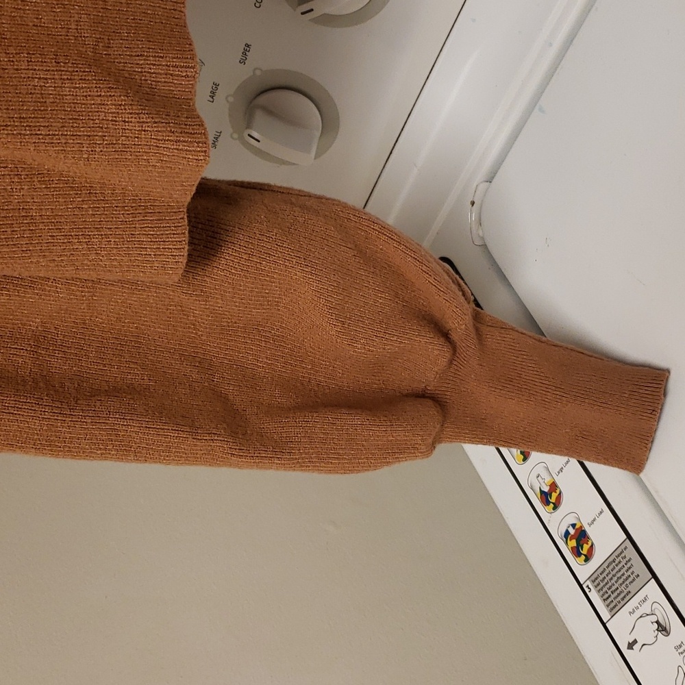 Forever 21 Cropped Cowl Neck Sweater (M) - Picture 3 of 6